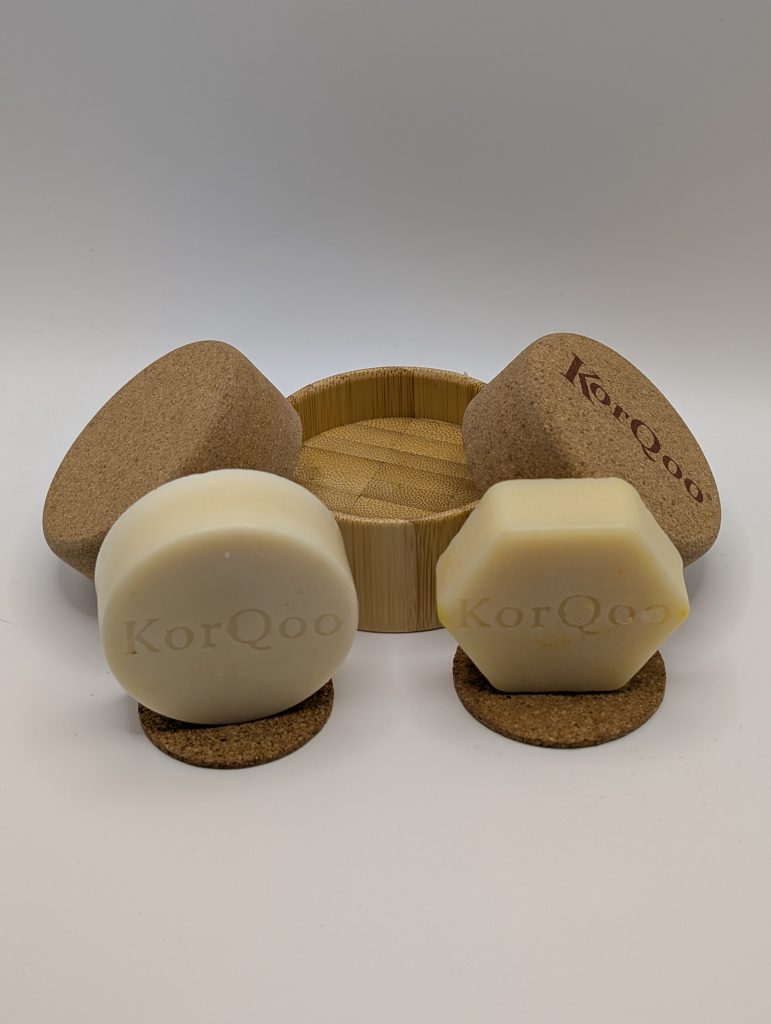 Cork soap Box for eco travel kits