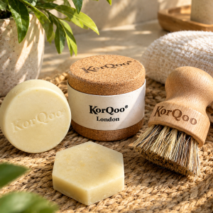 KorQoo Cork Soap Box Bundle with Bars